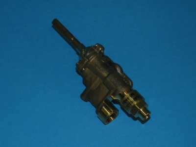 Кран газовый средней горелки для газовой плиты Gorenje 304981