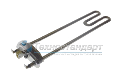 Тэн 2000W, прямой с датчиком, L=275 мм, l=16 мм, Атлант, замена 903443301908, 908092000061 Irca, Blackmann, Kawai